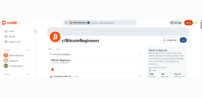 Top 8 Crypto Subreddits You Need To Follow In 2025 8 Bitcoin Beginners