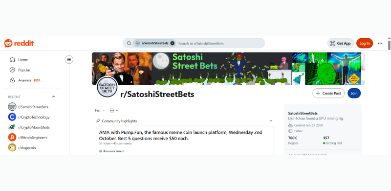 Top 8 Crypto Subreddits You Need To Follow In 2025 11 Stoshi Street Bets