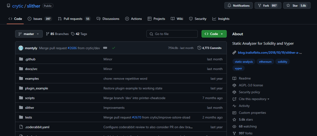 Best Web3 Smart Contract Audit Tools for Blockchain Security 2 Screenshot 2025 04 02 235318