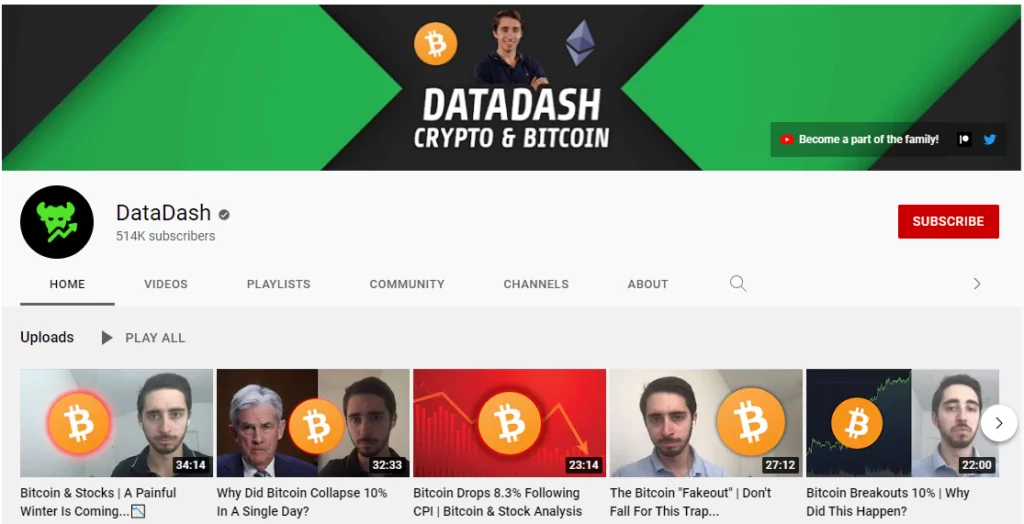 Best crypto channel in Youtube