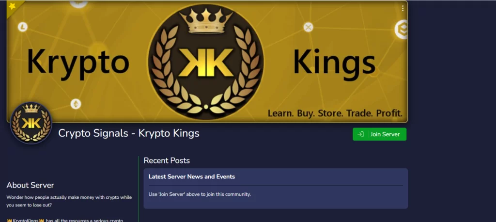 Another best Discord server for crypto-Krypto king