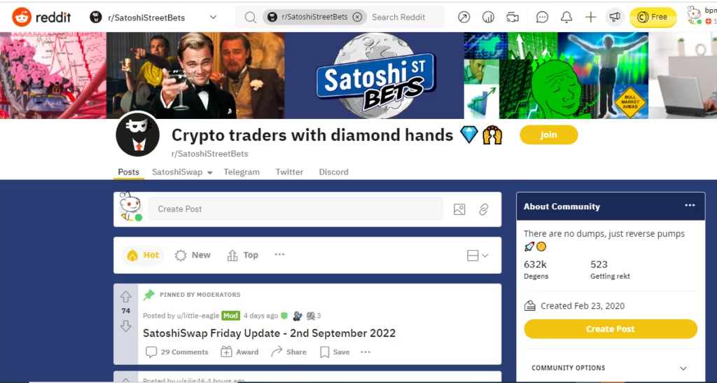 top subreddit for crypto
