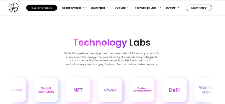 Synapse Research is a NFT consultancy firm