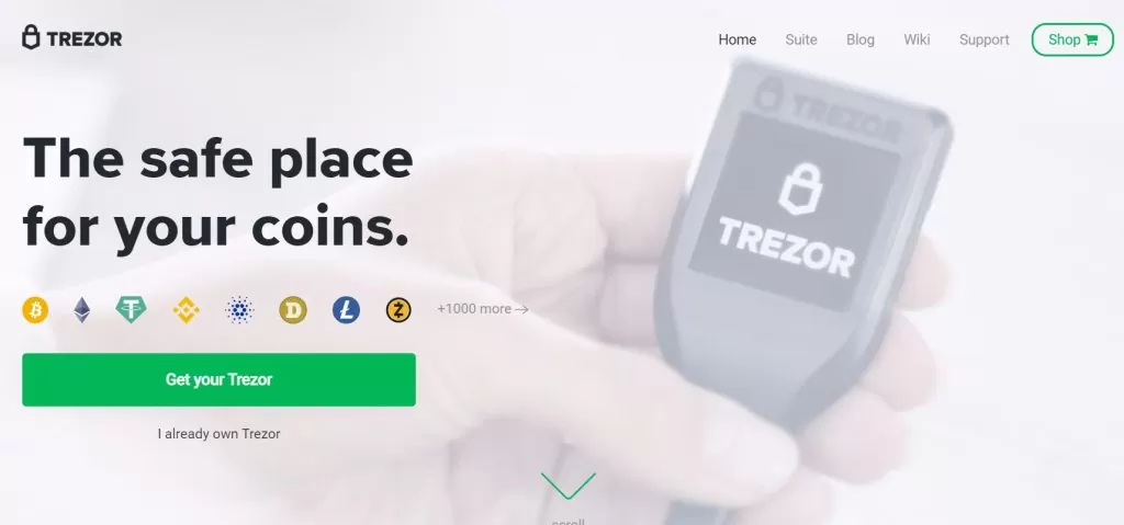 Trezor is the best crypto program for affiliate marketing