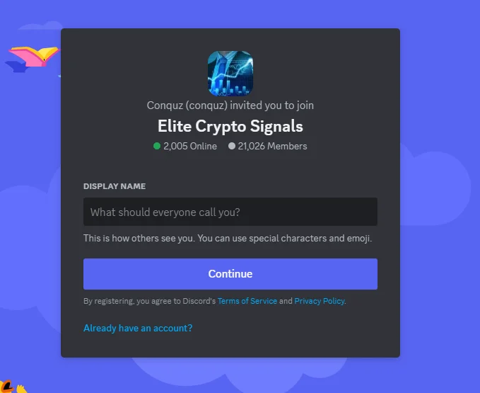 Elite Crypto Signals Discord Server