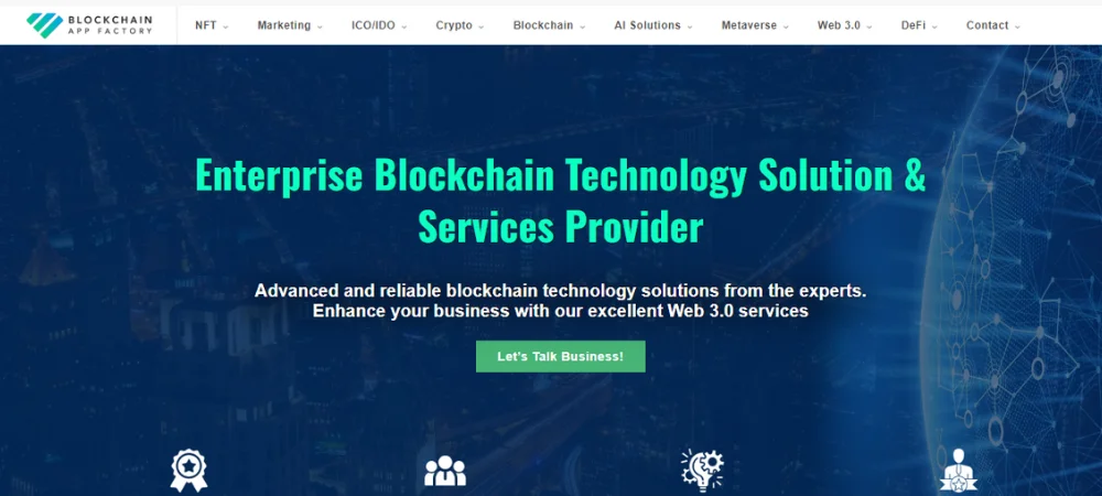 NFT Consulting Firms Blockchain App Factory